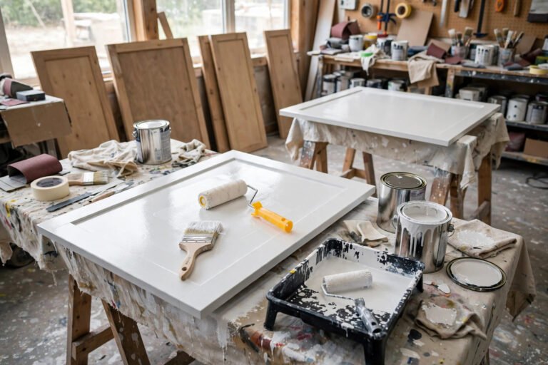 How to paint kitchen cabinets